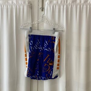 Nike Kids Blue and Orange Swim Shorts